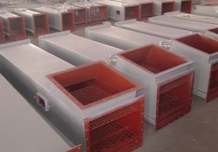 Air transport chute installation solution