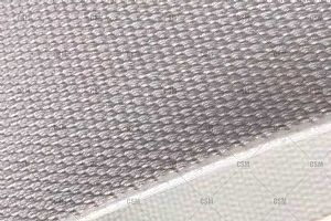 How does the gas transmission of the air slide fabric work?