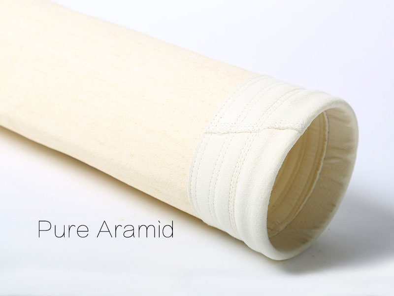 Aramid filter bags