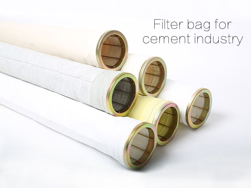 Industrial baghouse filter bags for cement plant