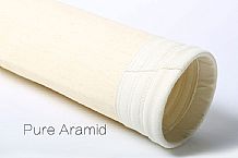 Aramid filter bags