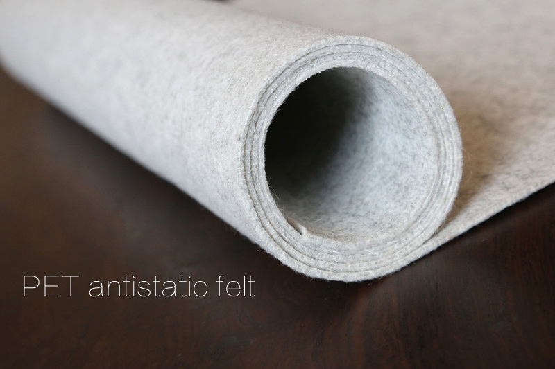 PET antistatic felt